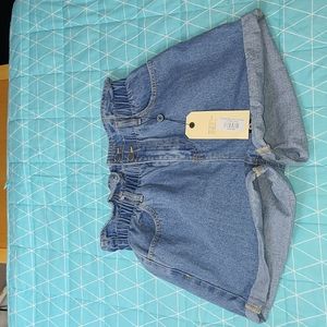 Denim Blvd Jean Shorts Women's Size L